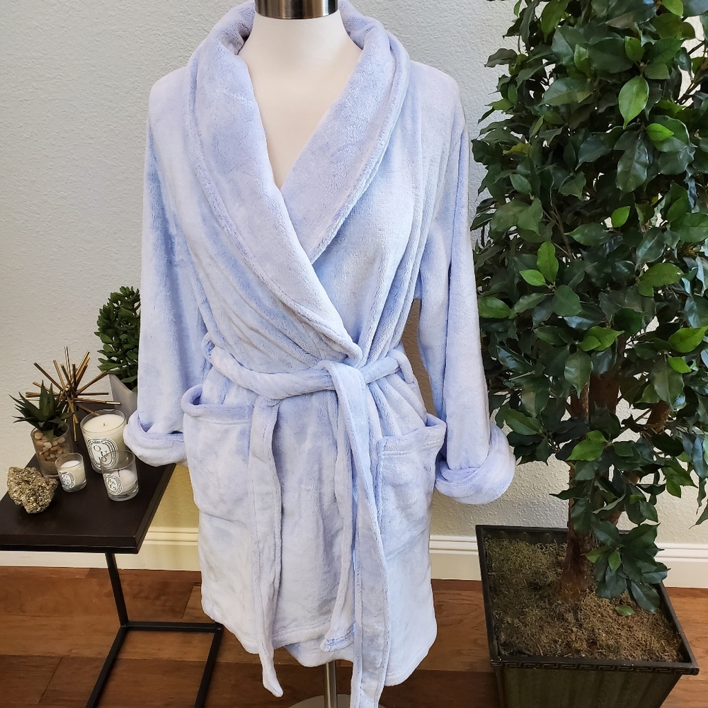 Blue Super Plush Robe